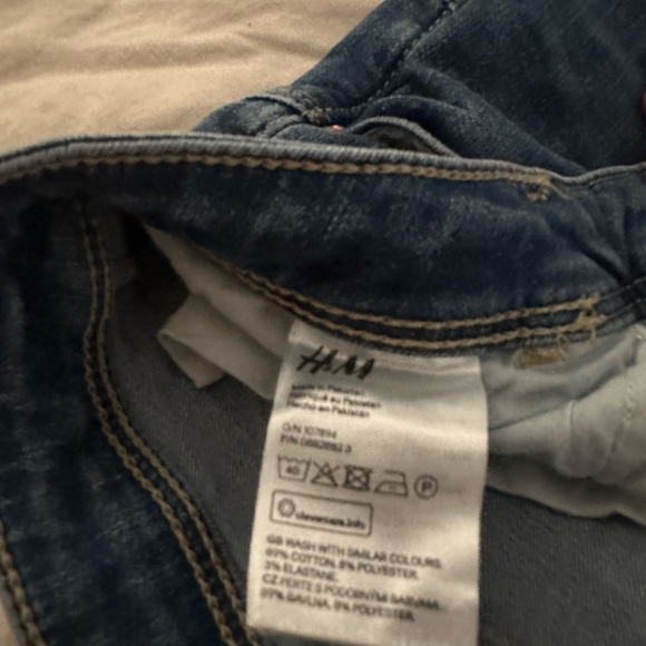 H&M Women's Low Waist Jeggings Size 8 Gray Gently Used - Picture 4 of 7